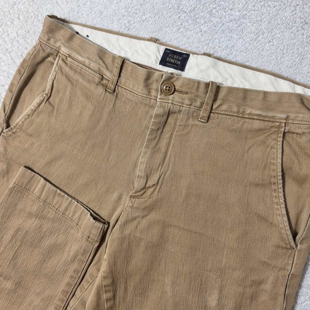 J.Crew Pants Mens 31/32 Tan 770 Straight Fit Chinos Stretch